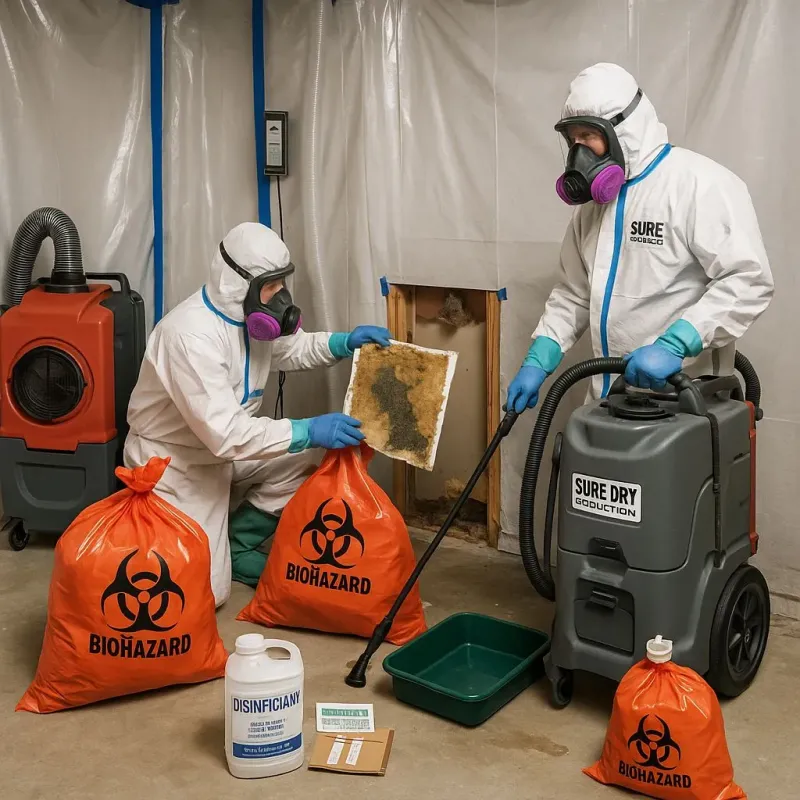 Contaminated Water Handling Protocols process in Monroe, NY